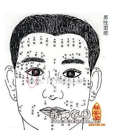 妨妻痣|男人面相中妨妻痣是什么意思？